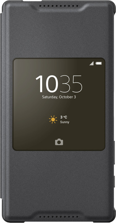Sony SCR44 pouzdro pro Xperia Z5 Compact, černá_1538564532