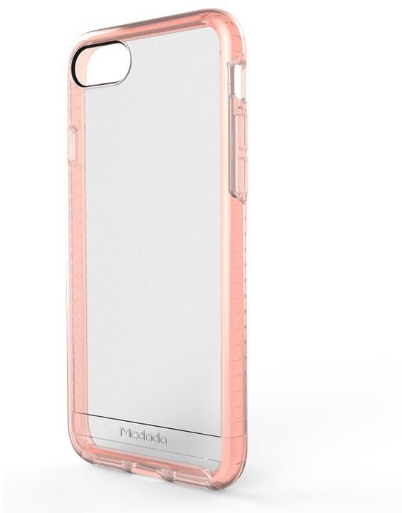 Mcdodo iPhone 7 Plus/8 Plus PC + TPU Transparent Case Patented Product, Pink_1563178280