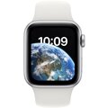Apple Watch SE 2022, 40mm, Silver, White Sport Band_998341795