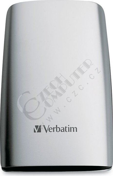 Verbatim portable, 2,5&quot;, USB2.0 - 250GB, Silver_994091695