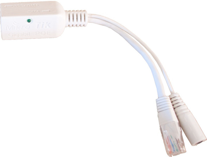 Mikrotik Gigabit PoE injektor s LED indikací_868157052