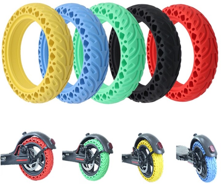 Bezdušová pneumatika pro Scooter 8,5“, zelená, (Bulk)_693941099