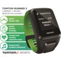 TOMTOM Runner 3 Cardio + Music (L), černá/zelená + bluetooth sluchátka_434745997