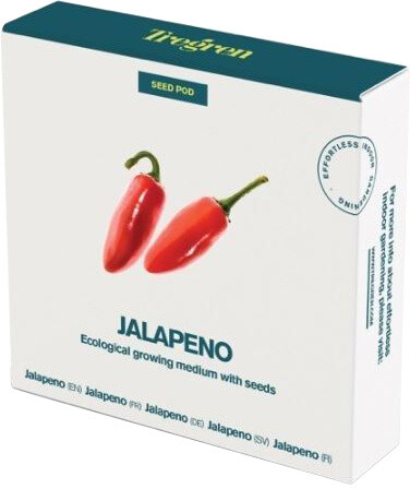 TREGREN Chilli papričky Jalapeno (kapsle se semeny, 4 ks)_816481146