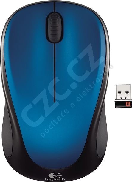 Logitech Wireless Mouse M235, Steel Blue_1098505534