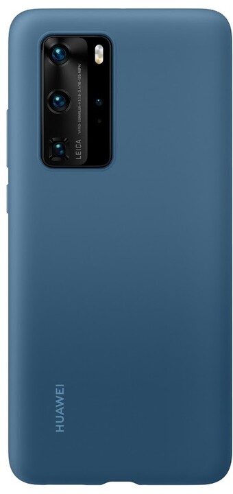 Huawei Original silikonové pouzdro pro P40 Pro, modrá_227366086