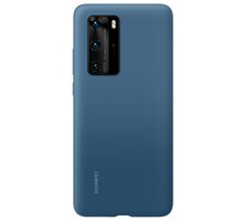 Huawei Original silikonové pouzdro pro P40 Pro, modrá_227366086