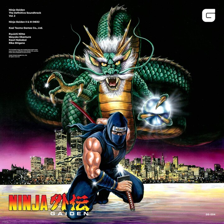 Oficiální soundtrack Ninja Gaiden - The Definitive Soundtrack Vol. 2 na 2x LP_2124728522