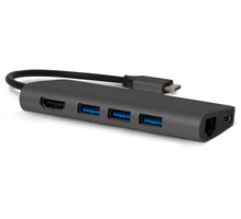 EPICO USB Type-C Hub Multi-Port 4k HDMI &amp; Ethernet - space grey/black_114318667