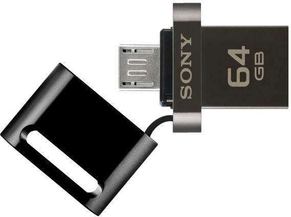 Sony Micro Vault OTG SA3 Duo - 64GB, černá_1913559715