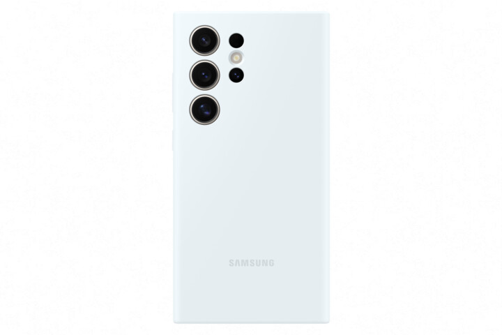 Samsung silikonový zadní kryt pro Galaxy S24 Ultra, bílá_654403256