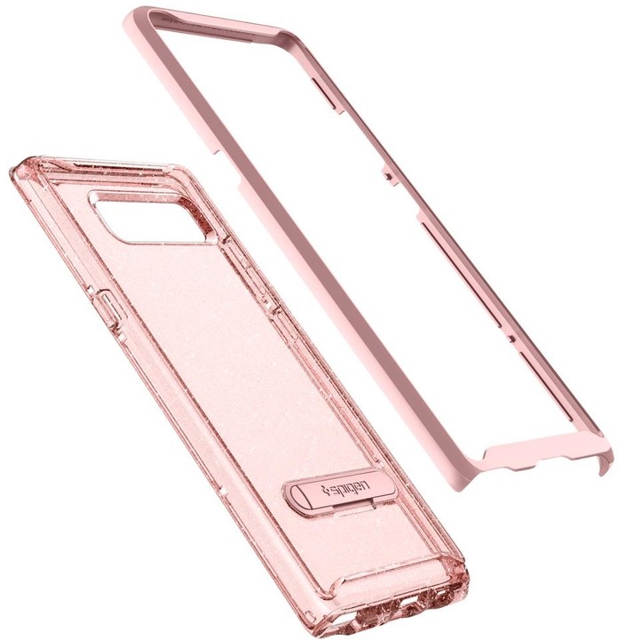 Spigen Crystal Hybrid Glitter pro Galaxy Note 8, rose_1669776383