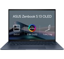 ASUS Zenbook S 13 OLED (UX5304), modrá UX5304MA-OLED008X