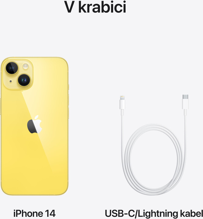 Apple iPhone 14, 256GB, Yellow_1169207307