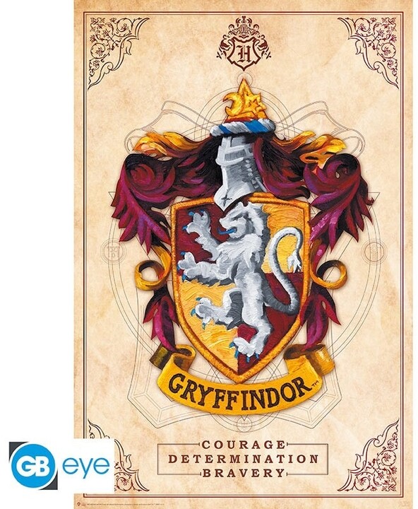 Plakát Harry Potter - Gryffindor (91.5x61)_31946582