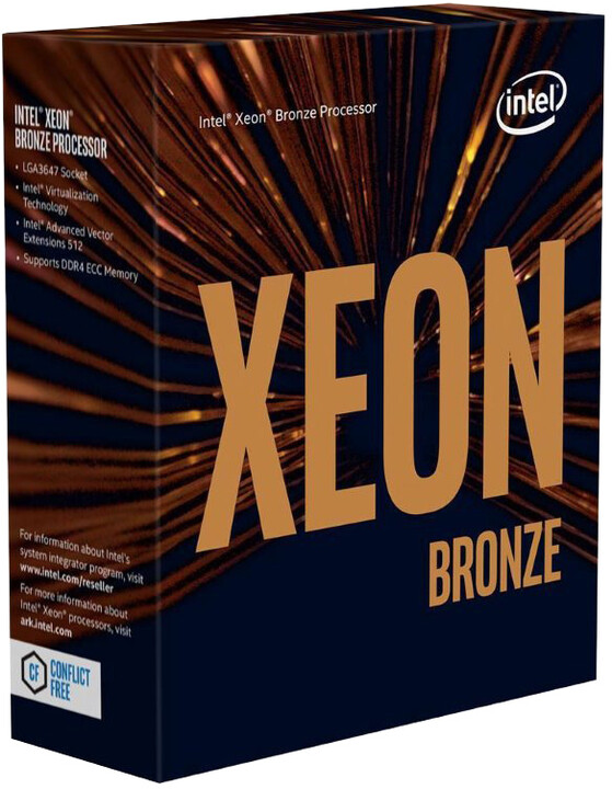 Intel xeon bronze 3106 обзор