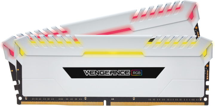 Corsair Vengeance RGB LED 16GB (2x8GB) DDR4 3200, bílá_111937164