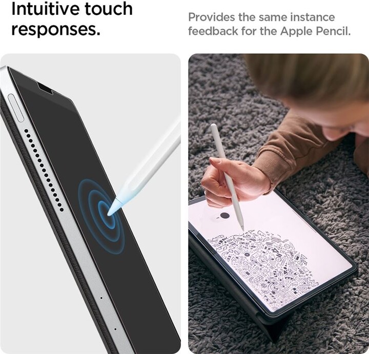 Spigen ochranná fólie Paper Touch pro iPad 10.2&quot; (2019/2020), 2ks_662546065