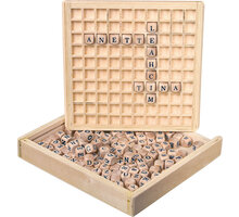 Desková hra Small Foot Scrabble, dřevěný