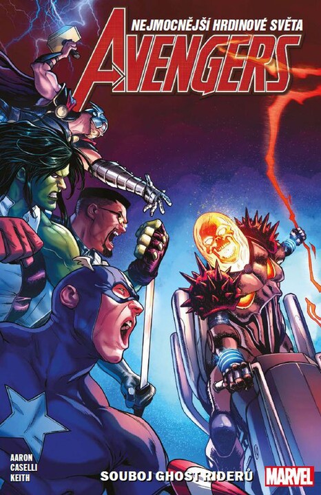 Komiks Avengers: Souboj Ghost Riderů, 5.díl, Marvel