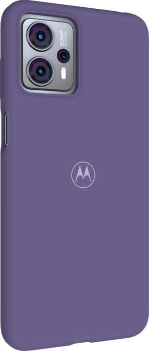 Motorola ochranný kryt Premium Soft pro G13, fialová_1448432298