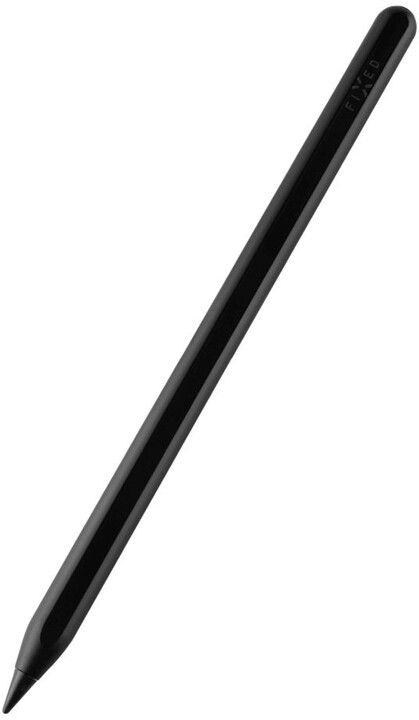 FIXED dotykové pero Graphite Pro pro iPad s bezdrátovým nabíjením a chytrým tlačítkem, černá_1322813942