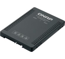 QNAP diskový adaptér QDA-A2MAR, 2xM.2 SATA do 2,5&quot; SATA_1622315112