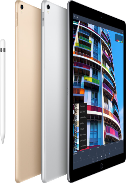 Apple iPad Pro Wi-Fi + Cellular, 12,9&#39;&#39;, 64GB, stříbrná_275316117