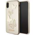 Guess Studs and Sparkle Zadní Kryt Beige pro iPhone X_744510582