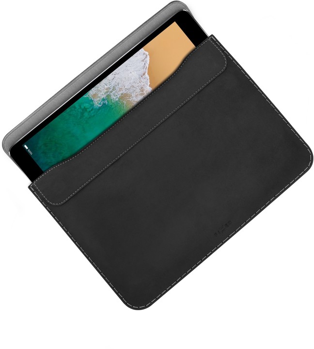 FIXED kožené pouzdro Oxford pro Apple iPad Pro 12,9" (2018/2020) s klávesnicí Folio, černá