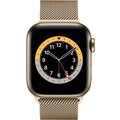 Apple Watch Series 6 Cellular, 40mm, Gold Stainless Steel, Gold Milanese Loop_43400336