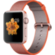 Apple Watch 2 42mm Rose Gold Aluminium Case with Orange/Anthracite Woven Nylon Band