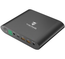 Viking notebooková powerbanka SMARTECH III QC3.0 25000mAh, černá O2 TV HBO a Sport Pack na dva měsíce