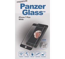 PanzerGlass ochranné sklo PREMIUM na displej pro Apple iPhone 7 Plus, bílé_540658115