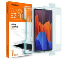 Spigen ochranné sklo tR EZ Fit pro Samsung Galaxy Tab S7+, čirá O2 TV HBO a Sport Pack na dva měsíce