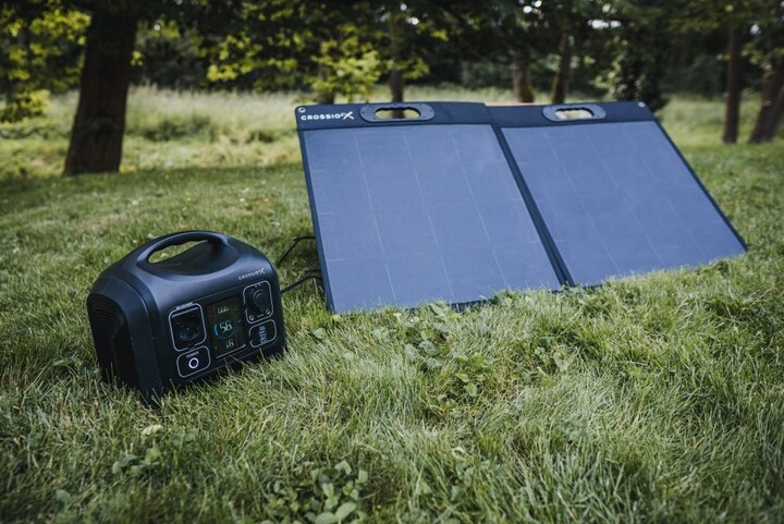 CROSSIO solární panel SolarPower 100W, 2x USB-A, 1x USB-C_1349879885