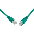 Solarix Patch kabel CAT6 SFTP PVC 1m zelený snag-proof