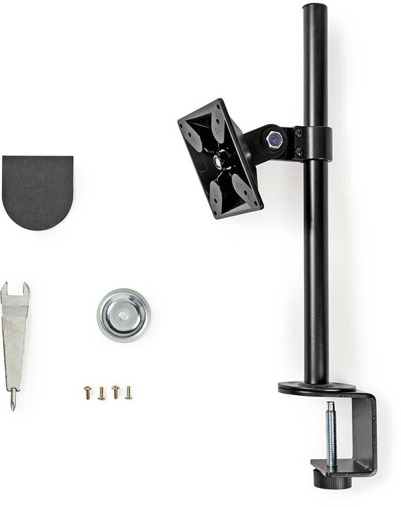 Nedis ergonomický držák pro monitor 14-24", černá