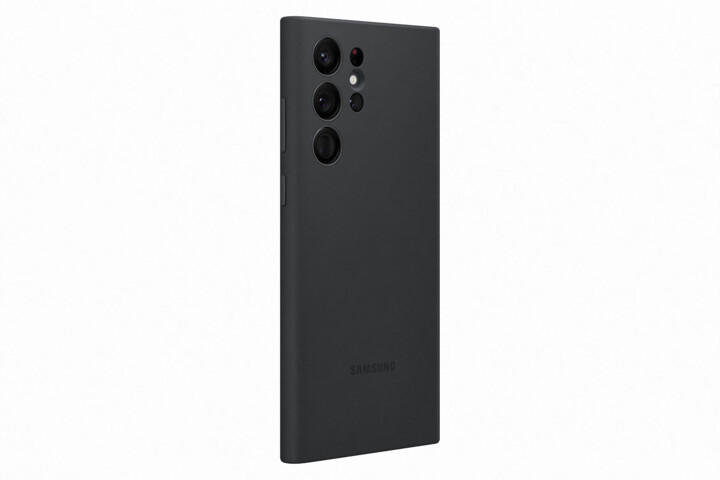 Samsung silikonový zadní kryt pro Galaxy S22 Ultra, černá_248819448