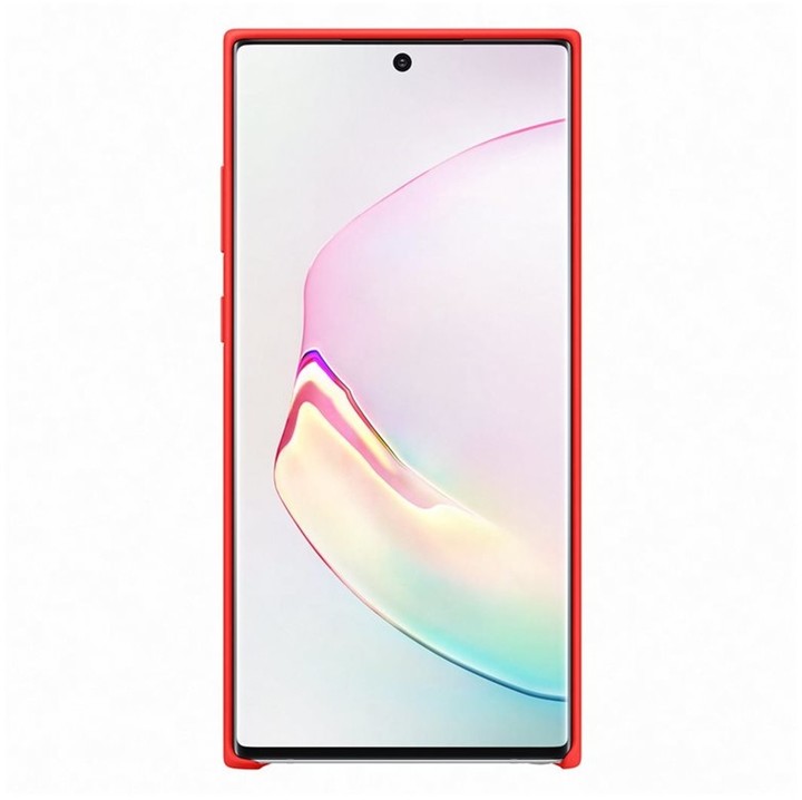 Samsung silikonový zadní kryt pro Galaxy Note10+, červená_1448219656