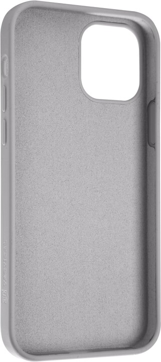 Tactical silikonový kryt Velvet Smoothie pro iPhone 12 Pro Max (6.7&quot;), šedá_1051118142