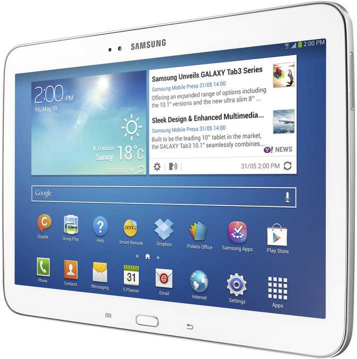 Samsung P5200 Galaxy Tab 3 10.1, 3G, 16GB, bílá_1945274936