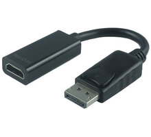 PremiumCord adaptér DisplayPort - HDMI Male/Female, support 3D, 4K*2K@30Hz, 20cm Poukaz 200 Kč na nákup na Mall.cz