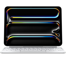 Apple ochranný kryt s klávesnicí Magic Keyboard pro iPad Pro 11" (M4), CZ, bílá MWR03CZ/A