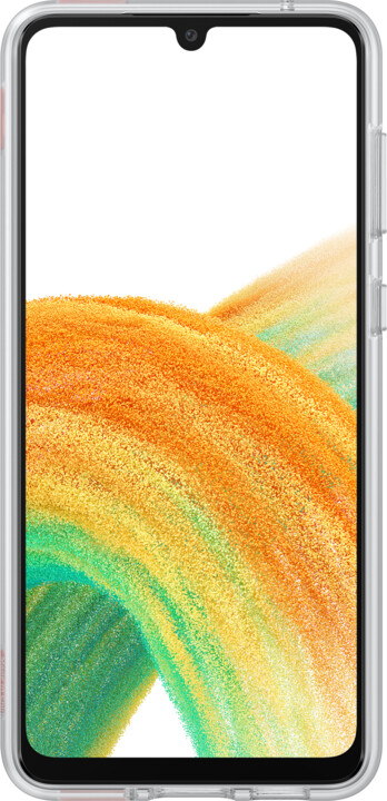 Samsung poloprůhledný zadní kryt s poutkem pro Galaxy A33 5G, transparentní_842185736