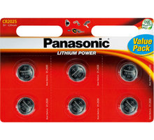 Panasonic baterie CR-2025 6BP Li 35049309