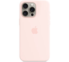 Apple Silikonový kryt s MagSafe pro iPhone 15 Pro Max, světle růžová MT1U3ZM/A