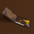 Akko Chocolate, 158 kláves, ASA, hnědé_480263499