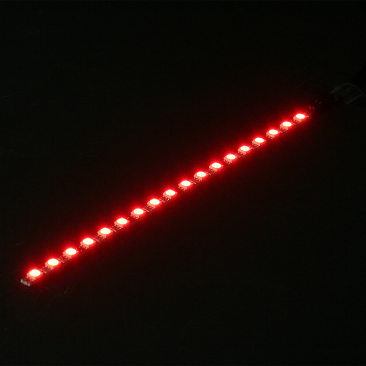 Nanoxia Rigid LED Bar pásek, 20 cm, Red_1954649363
