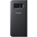 Samsung S8+, Flipové pouzdro Clear View se stojánkem, černá_580488890